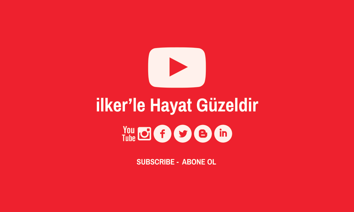 ilker'le Hayat Güzeldir Youtbe Kanalı yayında...